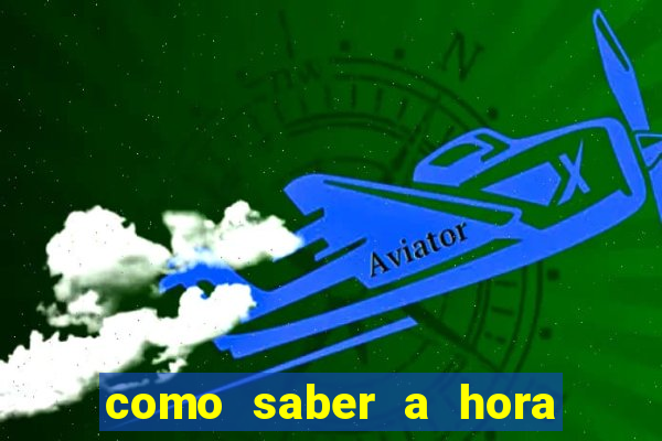 como saber a hora certa de apostar no aviator