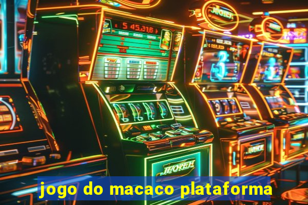 jogo do macaco plataforma