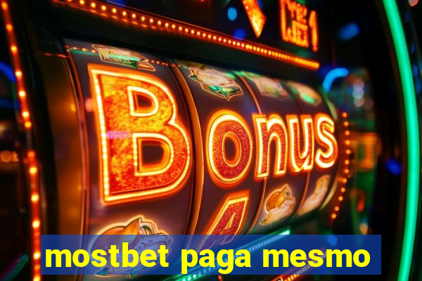 mostbet paga mesmo