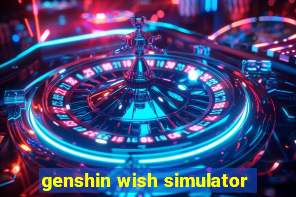 genshin wish simulator