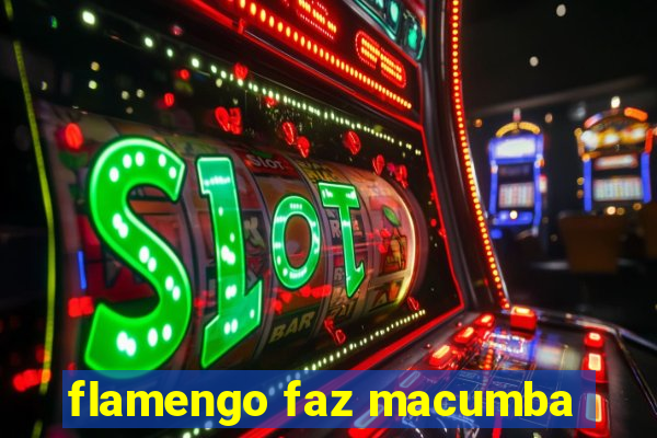 flamengo faz macumba