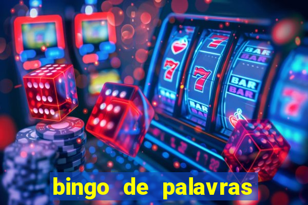 bingo de palavras cha de bebe