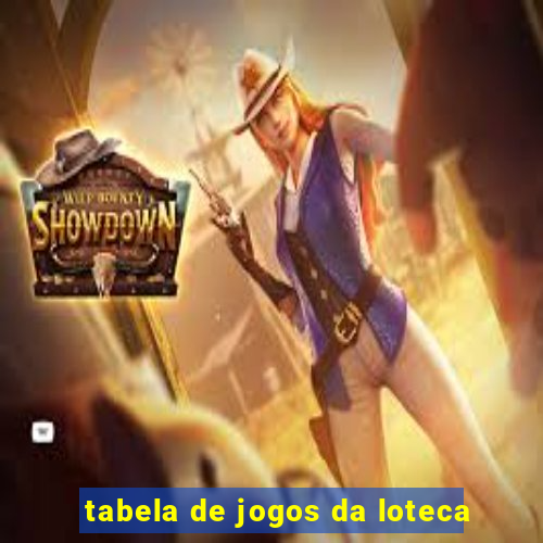 tabela de jogos da loteca