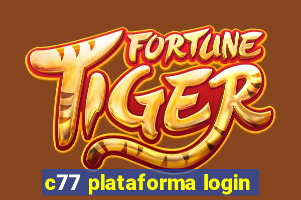 c77 plataforma login