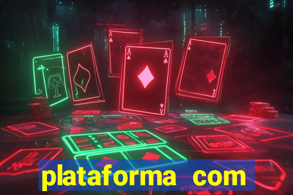 plataforma com porcentagem de ganhos