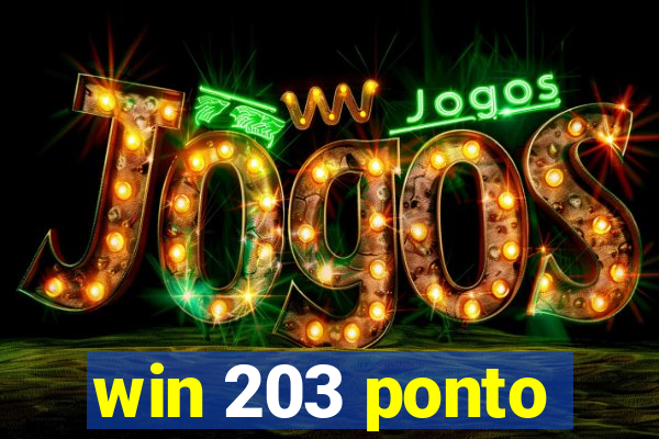 win 203 ponto