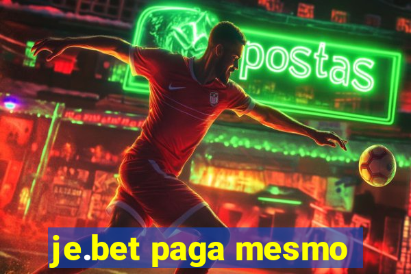 je.bet paga mesmo