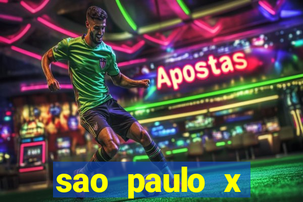 sao paulo x palmeiras palpites