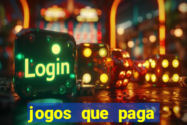 jogos que paga dinheiro de verdade no pix