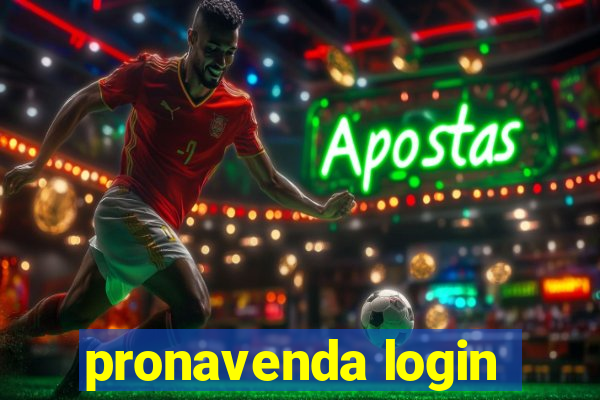 pronavenda login