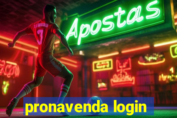 pronavenda login