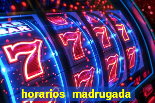 horarios madrugada fortune tiger