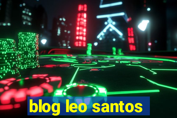 blog leo santos