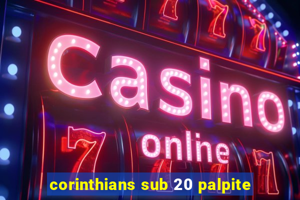 corinthians sub 20 palpite