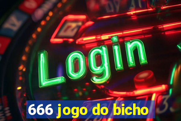 666 jogo do bicho