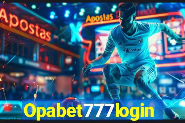 Opabet777login