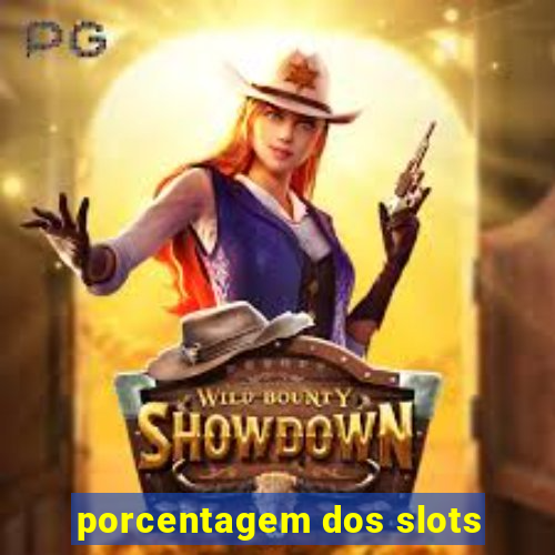 porcentagem dos slots