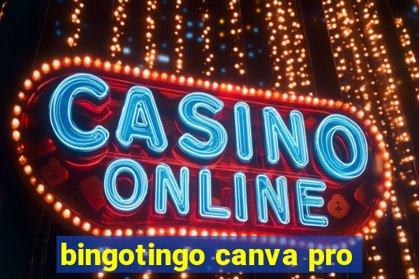 bingotingo canva pro