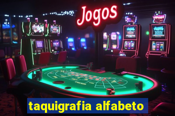 taquigrafia alfabeto