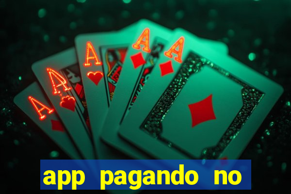 app pagando no cadastro via pix