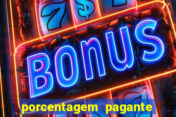 porcentagem pagante slots pg