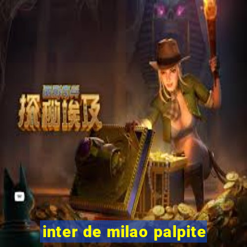 inter de milao palpite