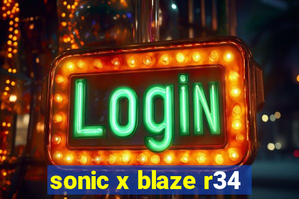 sonic x blaze r34