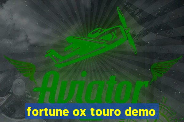 fortune ox touro demo