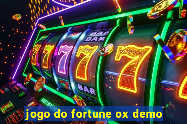 jogo do fortune ox demo