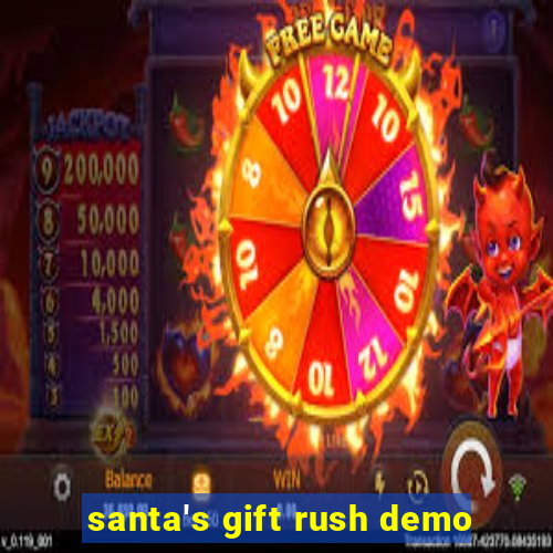 santa's gift rush demo