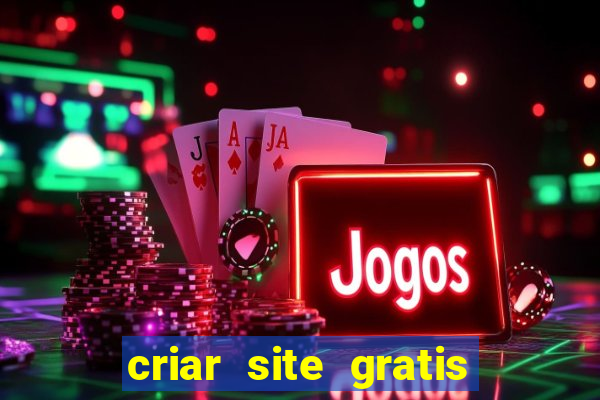 criar site gratis de jogos