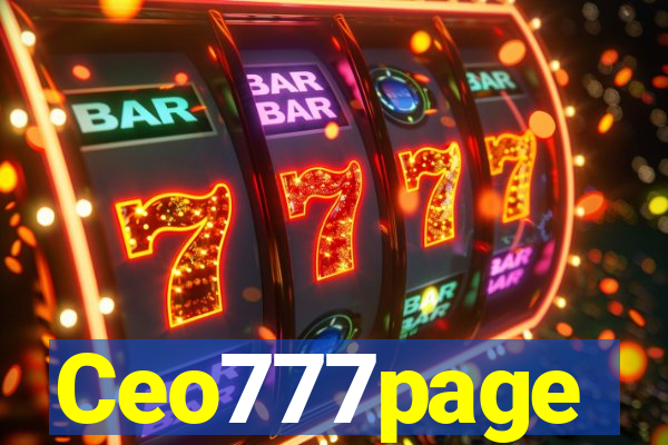 Ceo777page