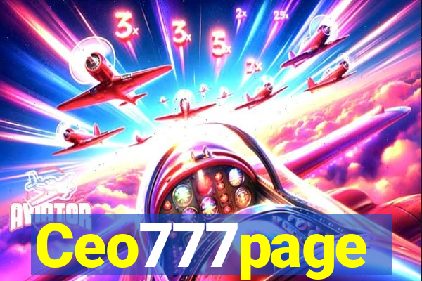 Ceo777page