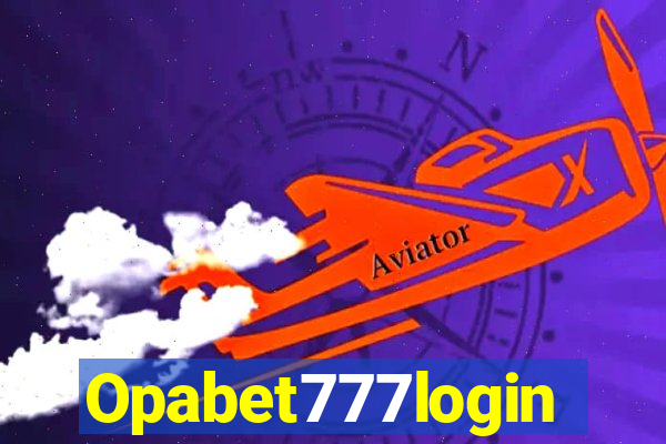 Opabet777login