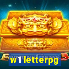 w1 letterpg