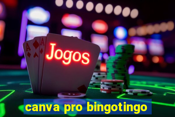 canva pro bingotingo