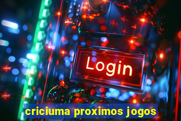 criciuma proximos jogos