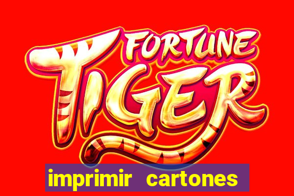 imprimir cartones de bingo