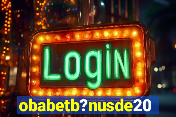 obabetb?nusde20