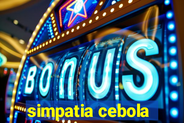 simpatia cebola