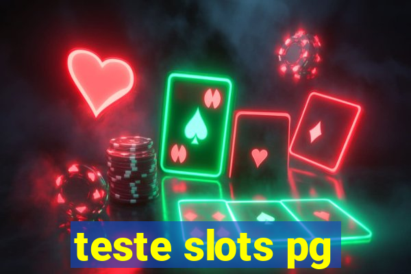 teste slots pg