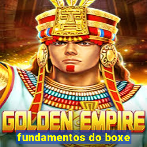 fundamentos do boxe