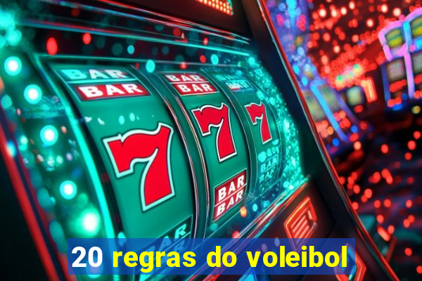 20 regras do voleibol