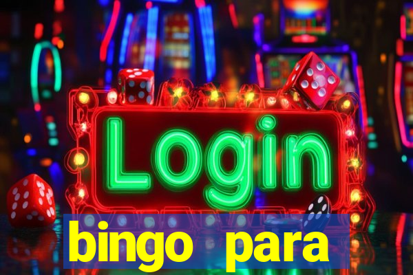 bingo para despedida de solteira para imprimir