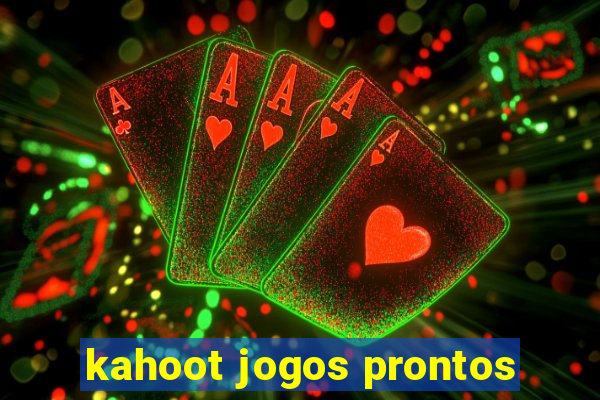 kahoot jogos prontos