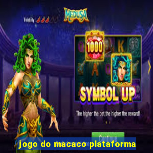 jogo do macaco plataforma