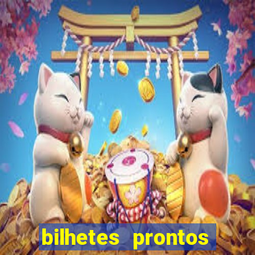 bilhetes prontos futebol hoje