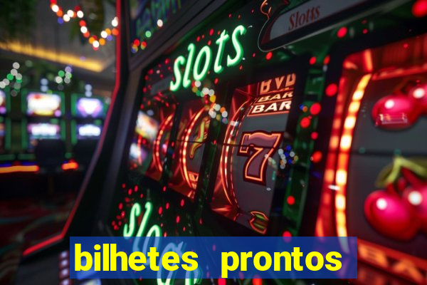 bilhetes prontos futebol hoje